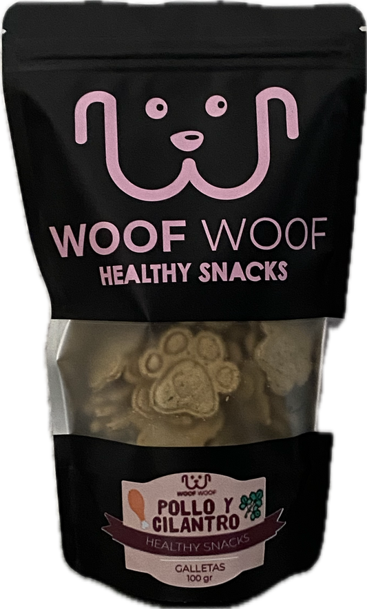 Galletas de pollo y cilantro WoofWoof